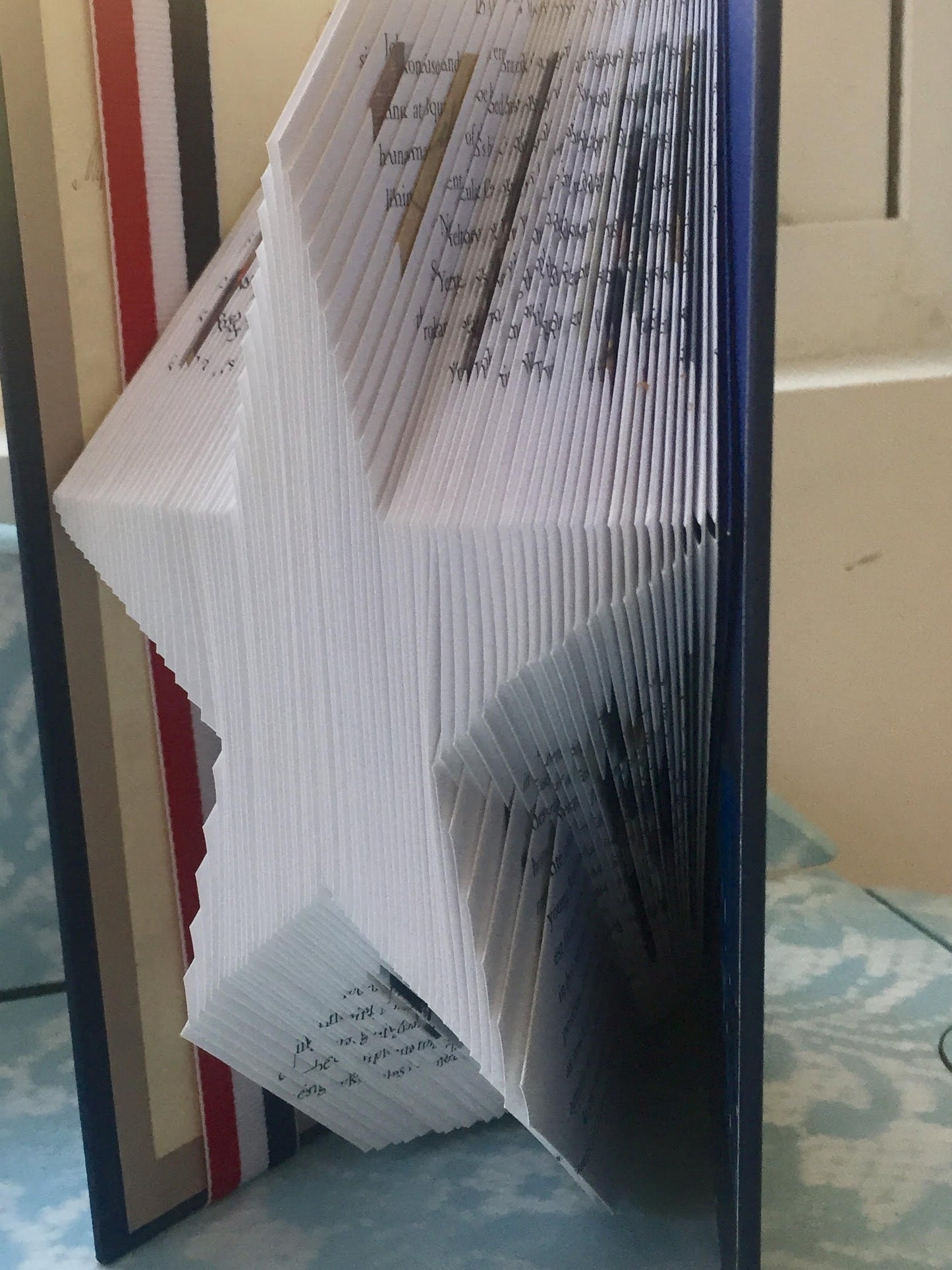 Dad Book Folding Pattern and How to Book Fold Instructions - Download and print!