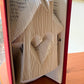 Love House Book Folding Pattern and How to Book Fold Instructions -Download and print!