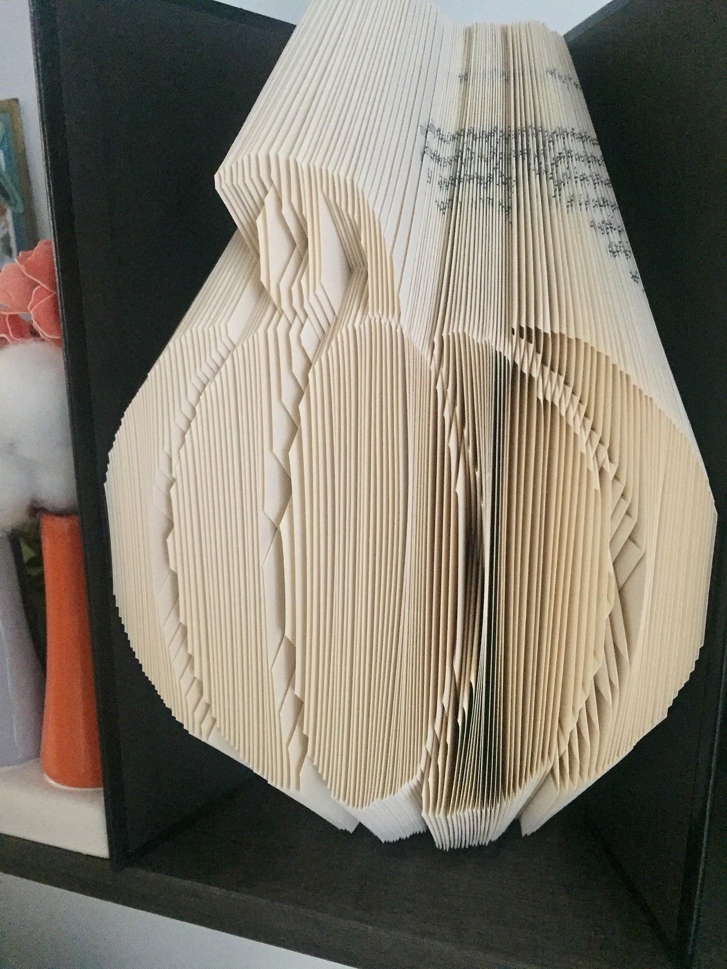 Pumpkin Book Folding Pattern and How to Book Fold Instructions - download and print!