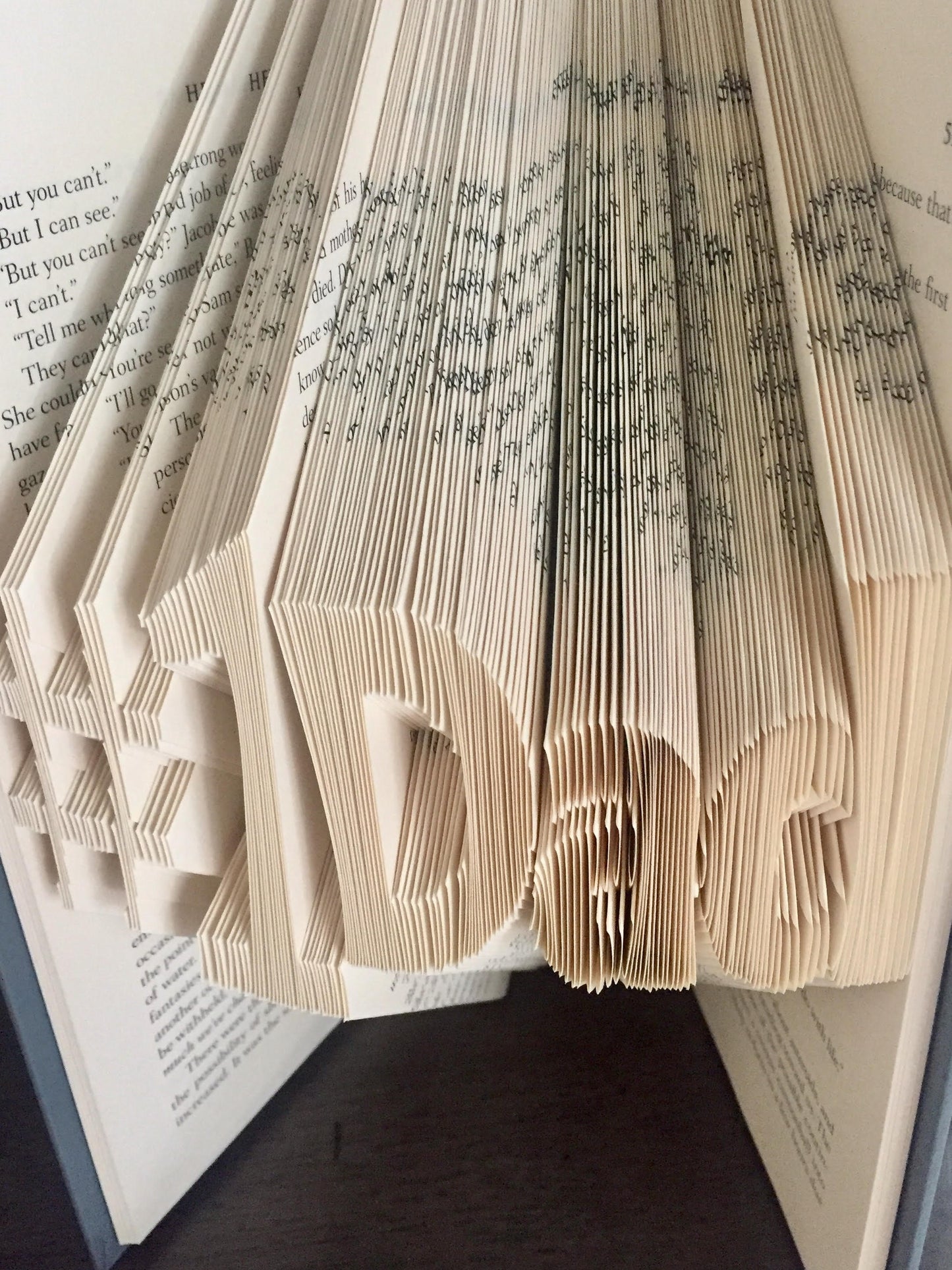 Dad Book Folding Pattern and How to Book Fold Instructions - Download and print!