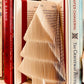 4 Holiday Book Folding Patterns, Tree, Angel, Snowman, and Star. Download and print!