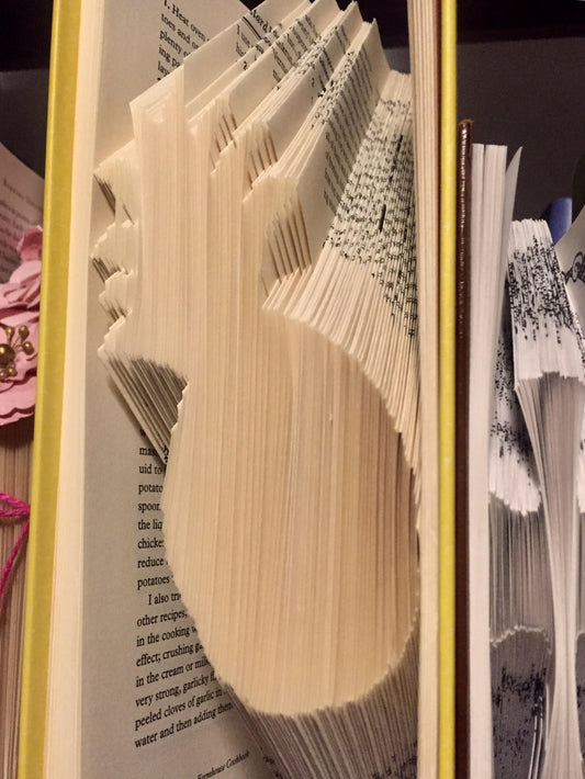 Pineapple Book Folding Pattern and How to Book Fold Instructions  - Download and print!