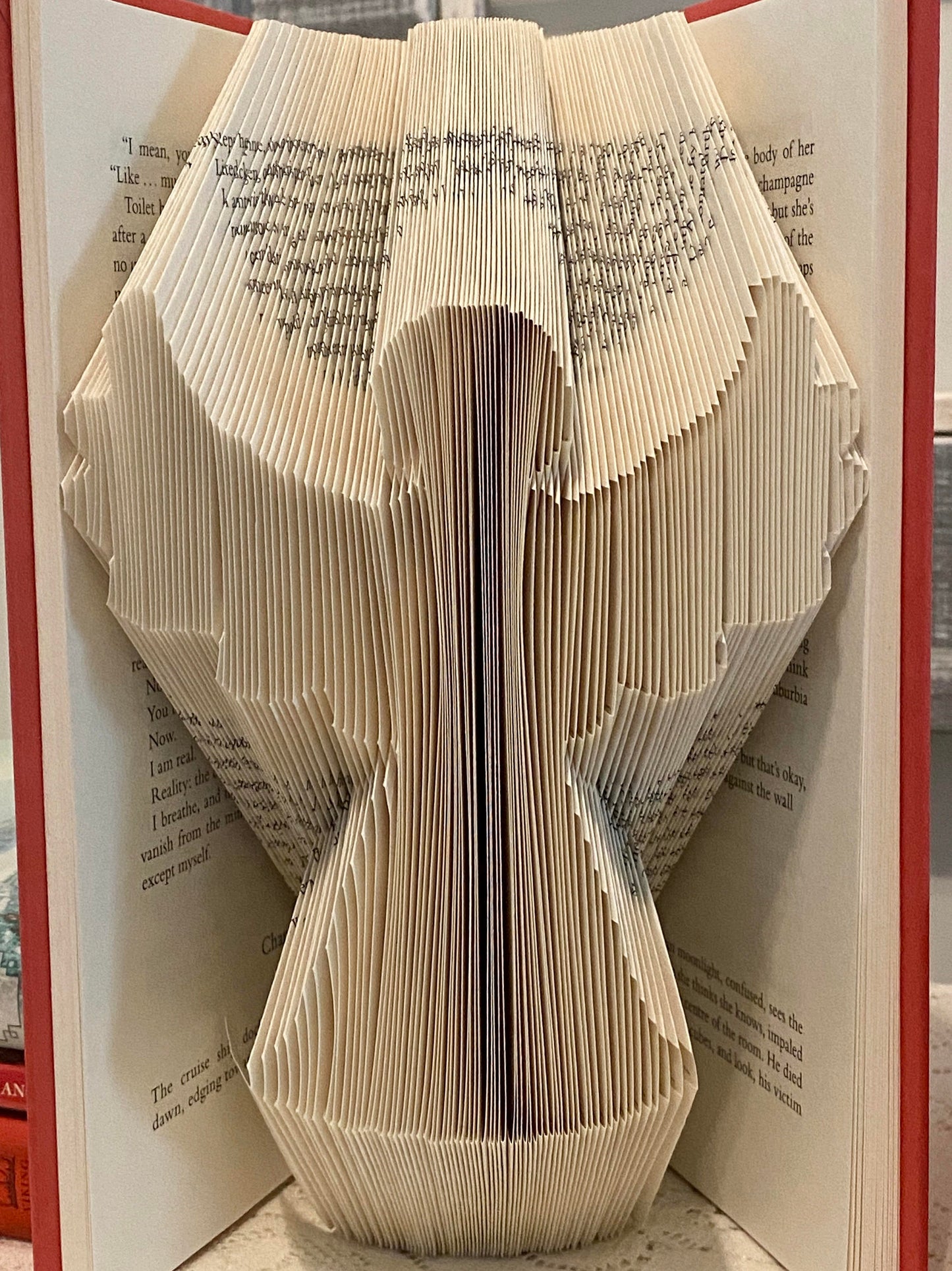 Angel Book Folding Pattern and Book Fold Instructions - Download and print!