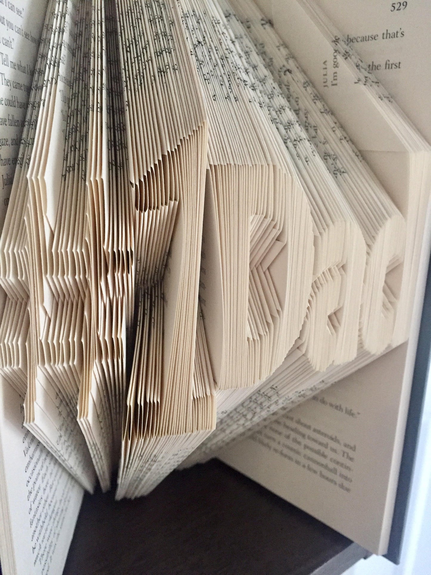 Dad Book Folding Pattern and How to Book Fold Instructions - Download and print!