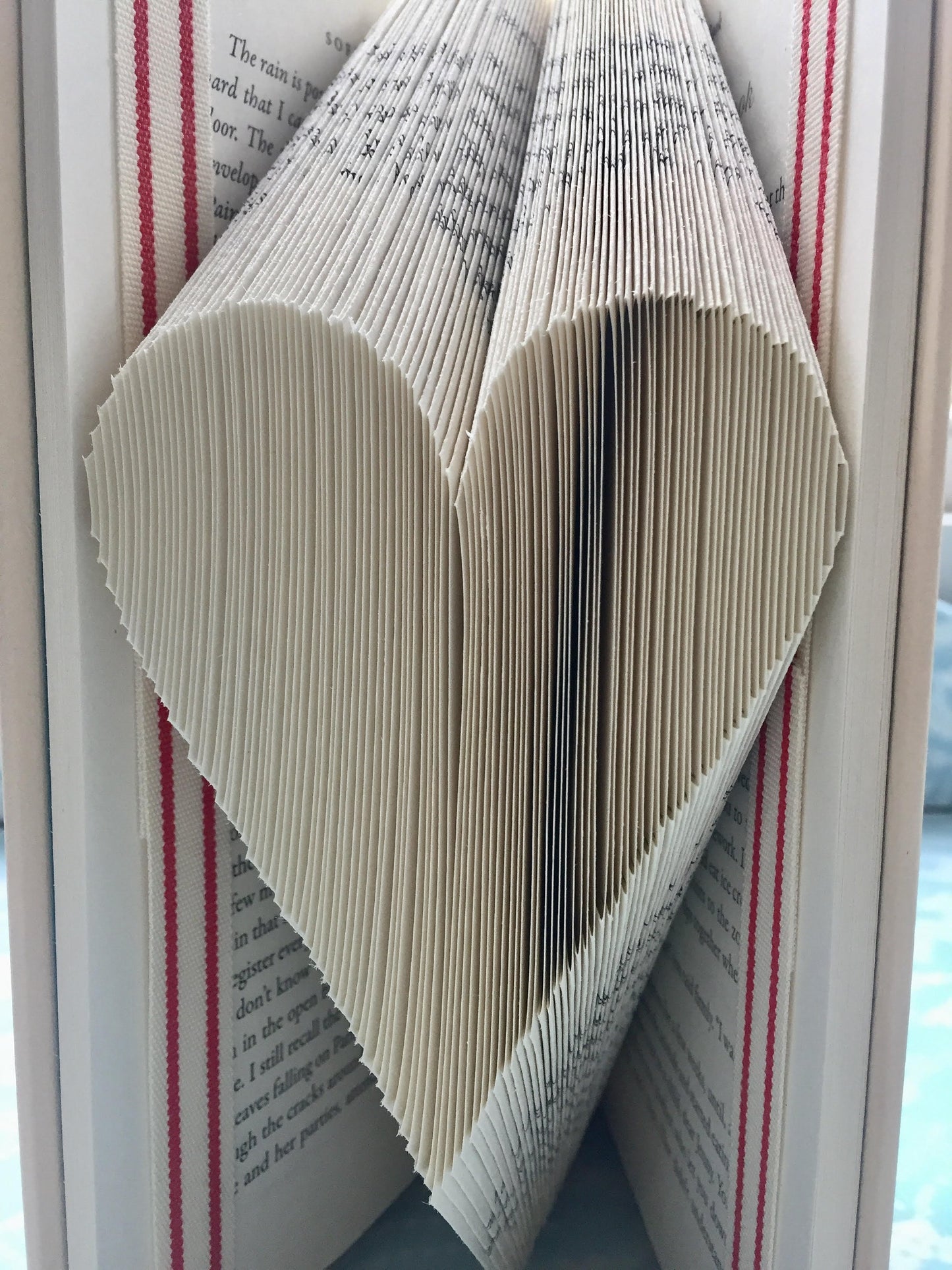 Learn How to Book Fold!  Heart Book Folding Pattern, Downloadable Pattern, and Beginner-Friendly Instructions